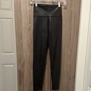 Aerie Shiny Black Leggings